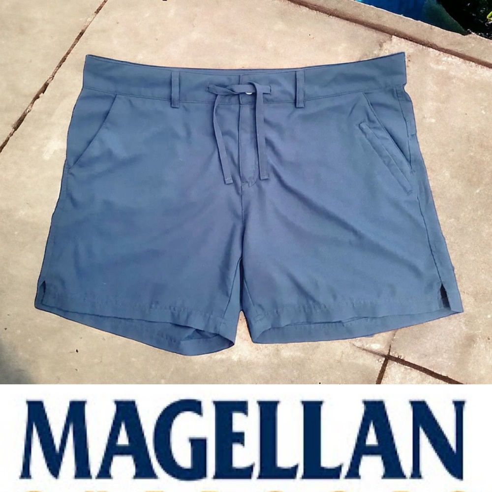 MAGELLAN WOMENS OUTDOORS/FISHING/SUMMER DRAWSTRING SHORTS. EXCELLENT USED COND.